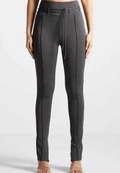 Neoprene Tie Detail Leggings