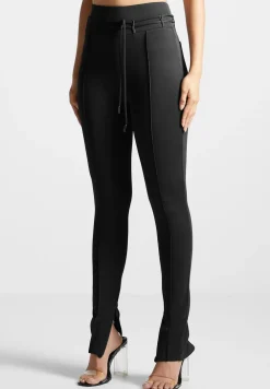 Neoprene Tie Detail Leggings