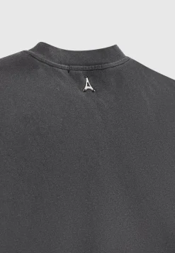 Oversized Rhinestone T-Shirt Dress