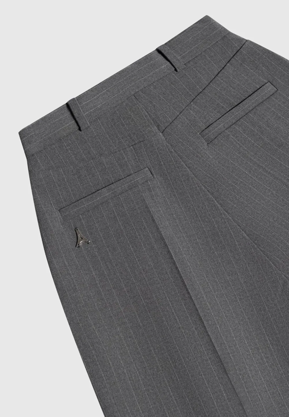 Pinstripe Tailored City Shorts