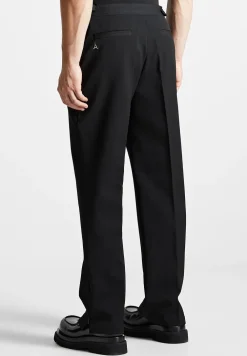 Pinstripe Tailored Trousers