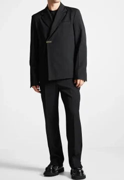 Pinstripe Tailored Trousers