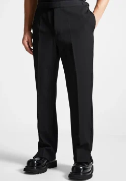 Pinstripe Tailored Trousers