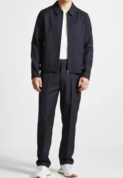 Pinstripe Tailored Trousers