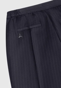 Pinstripe Tailored Trousers