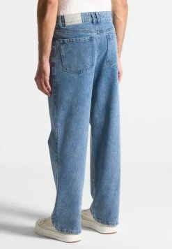 Pleated Jeans - Washed