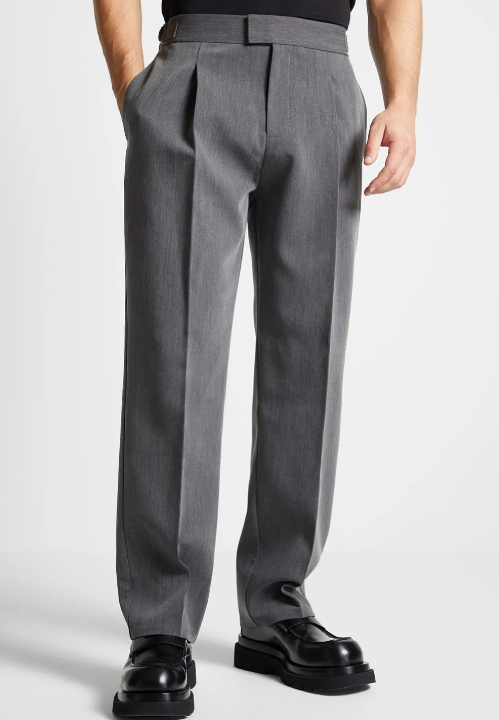 Pleated Tailored Trousers