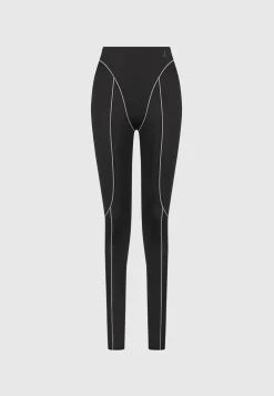 Reflective Piped Leggings