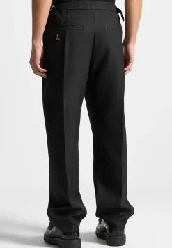 Relaxed Tailored Trousers With Pleat