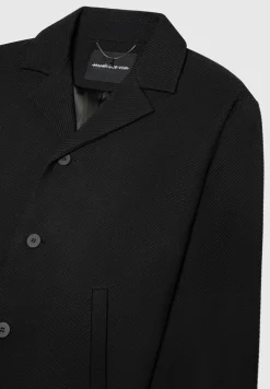 Revere Collar Twill Jacket
