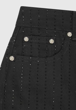 Rhinestone Mom Jeans