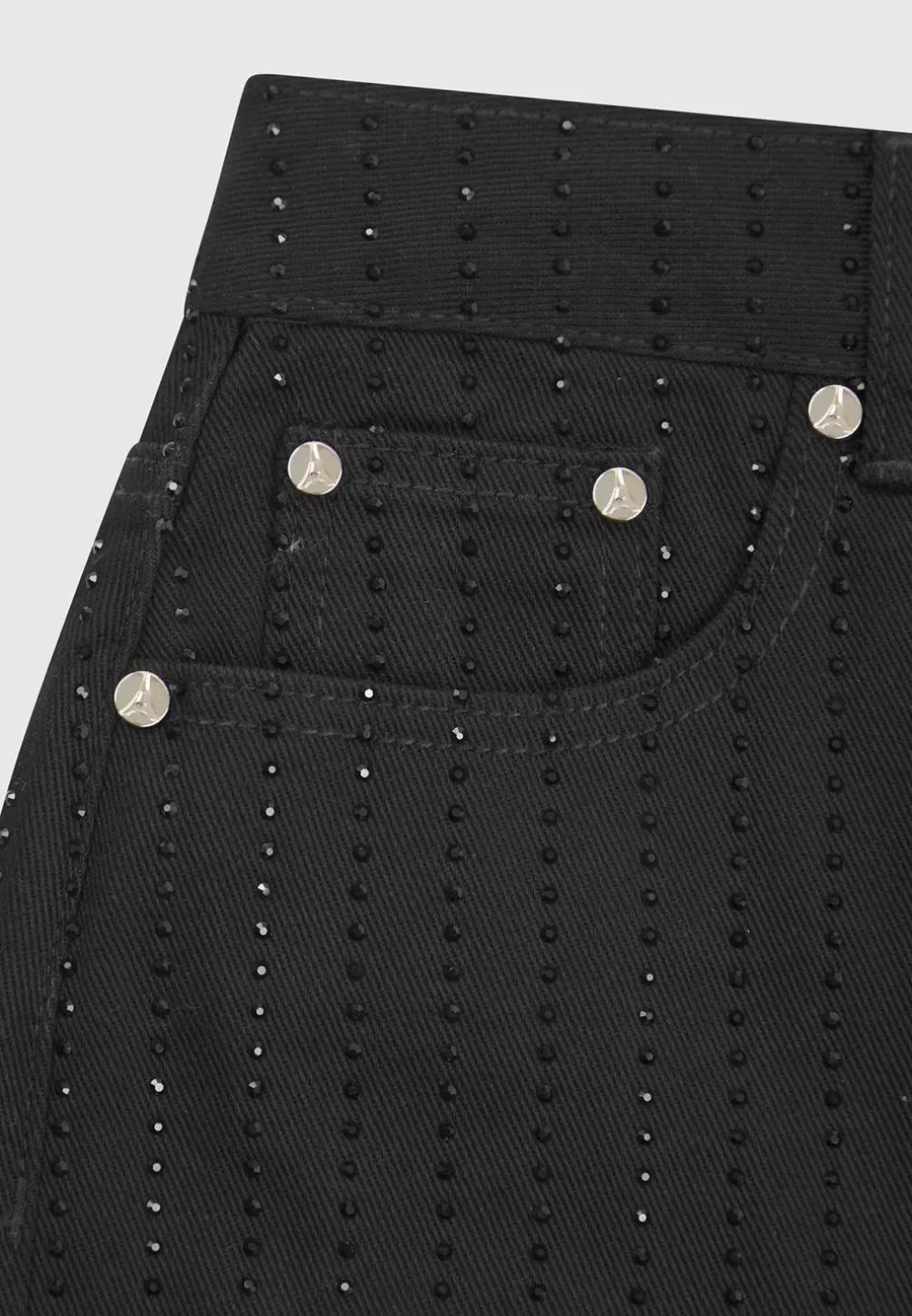 Rhinestone Mom Jeans