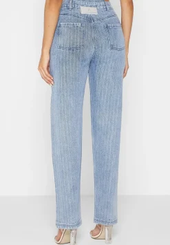 Rhinestone Mom Jeans