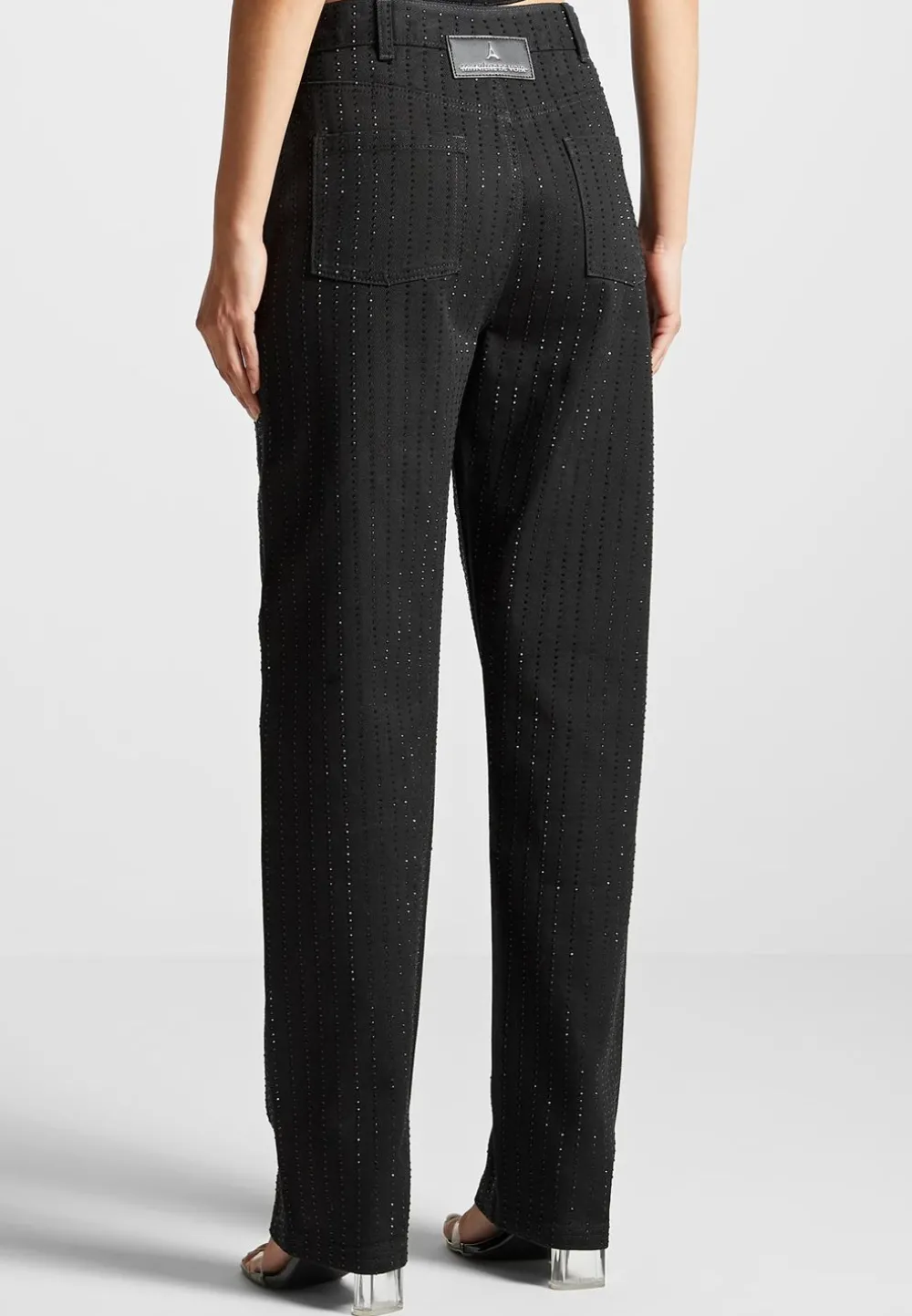 Rhinestone Mom Jeans