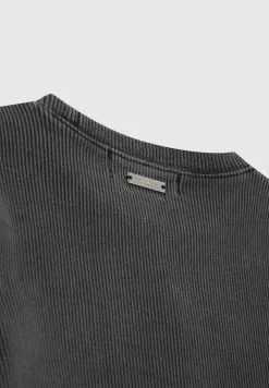 Ribbed Long Sleeve Top