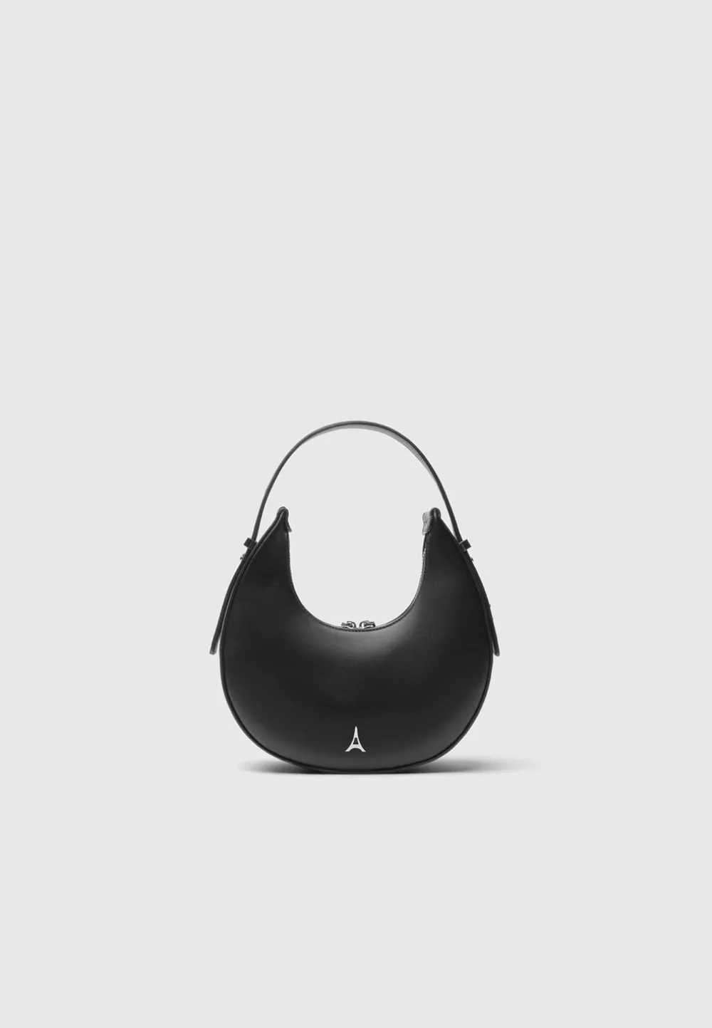 Round Vegan Leather Bag