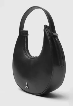 Round Vegan Leather Bag