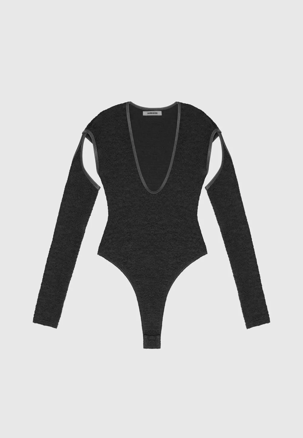 Shirred Cut Out Bodysuit