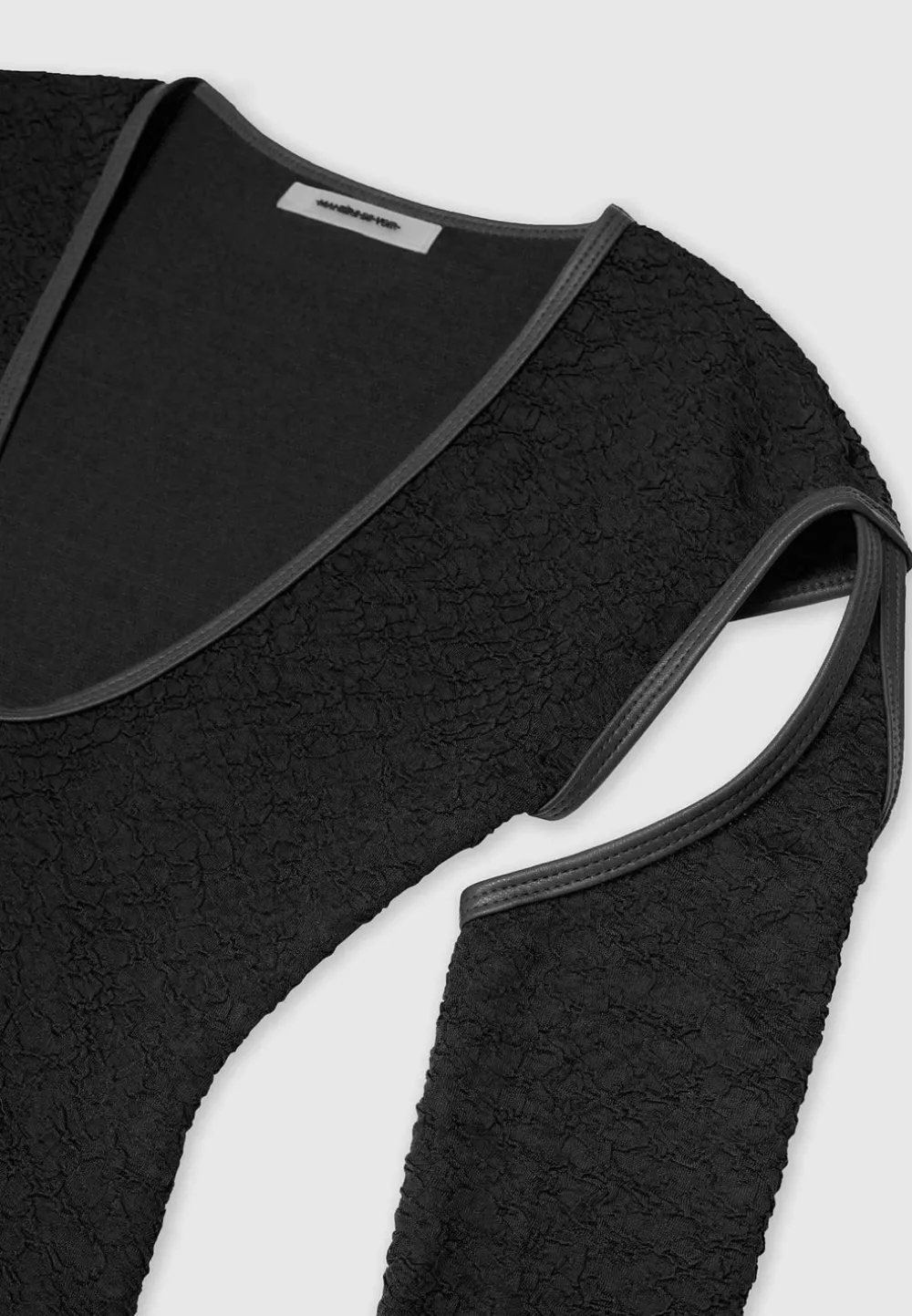 Shirred Cut Out Bodysuit