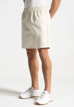 Signature Baseball Shorts - Beige