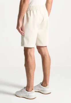 Signature Baseball Shorts - Beige