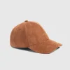 Signature Suede Cap - Tan