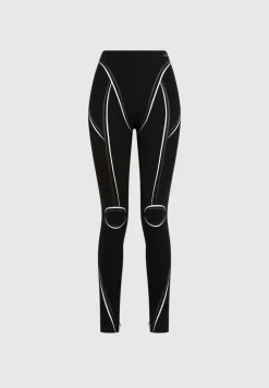 Sketch High Waisted Bandage Leggings
