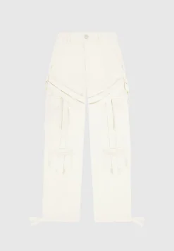 Strap Detail Cargo Pants