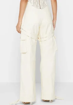 Strap Detail Cargo Pants