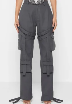 Strap Detail Cargo Pants