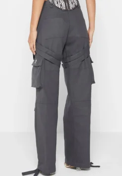 Strap Detail Cargo Pants