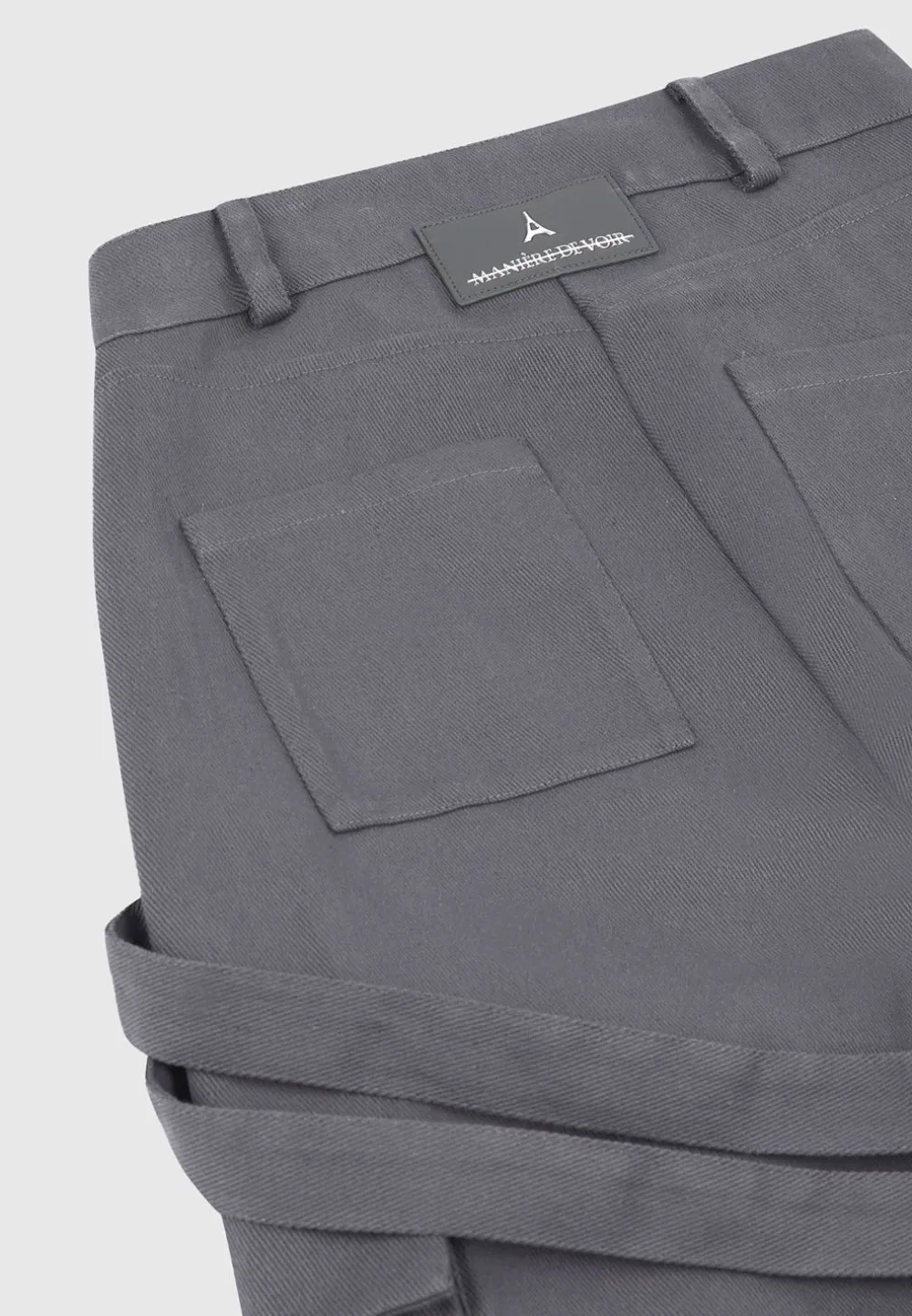 Strap Detail Cargo Pants