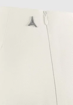 Tailored Asymmetric Mini Skirt