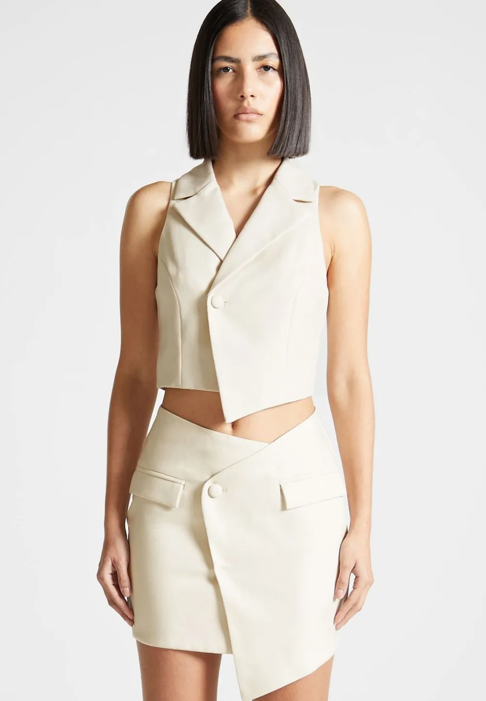 Tailored Asymmetric Waistcoat