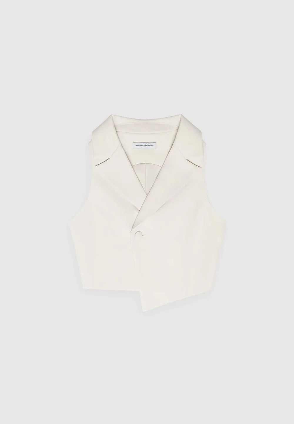 Tailored Asymmetric Waistcoat