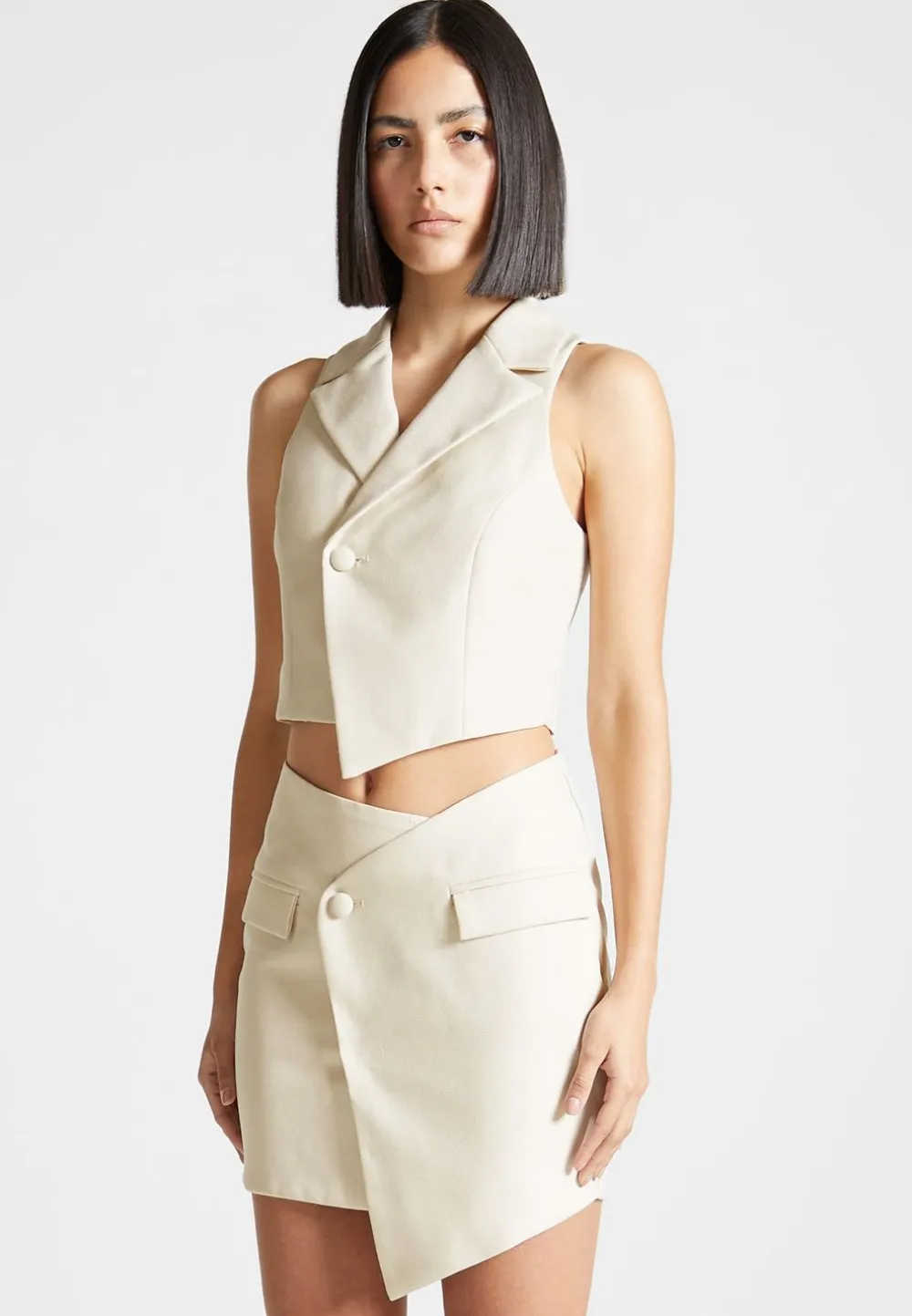 Tailored Asymmetric Waistcoat