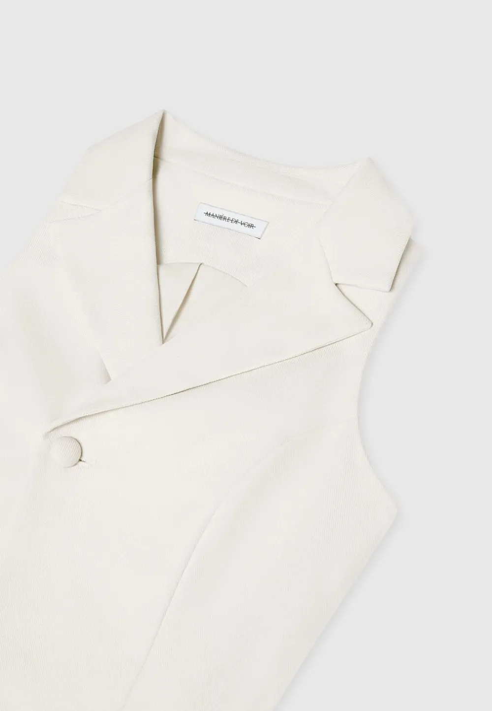 Tailored Asymmetric Waistcoat