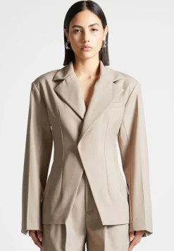 Tailored Double Breasted Blazer