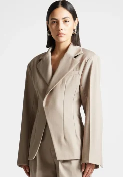 Tailored Double Breasted Blazer