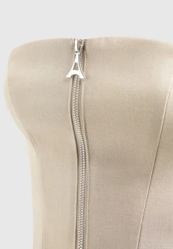 Tailored Longline Bandeau Top