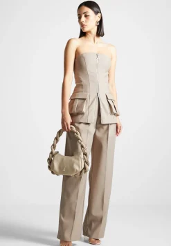 Tailored Longline Bandeau Top