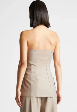 Tailored Longline Bandeau Top