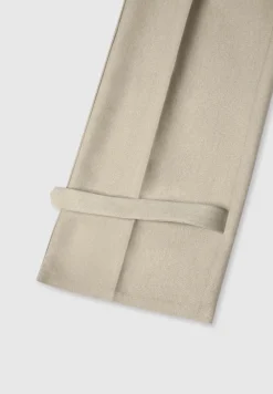 Tailored Pleated Cargo Trousers