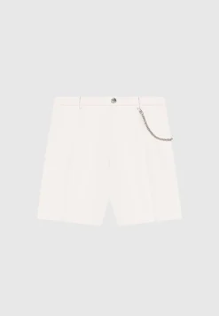Tailored Shorts With Chain