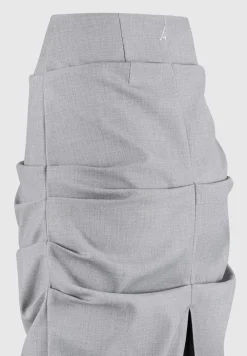 Tailored Tacked Midaxi Skirt