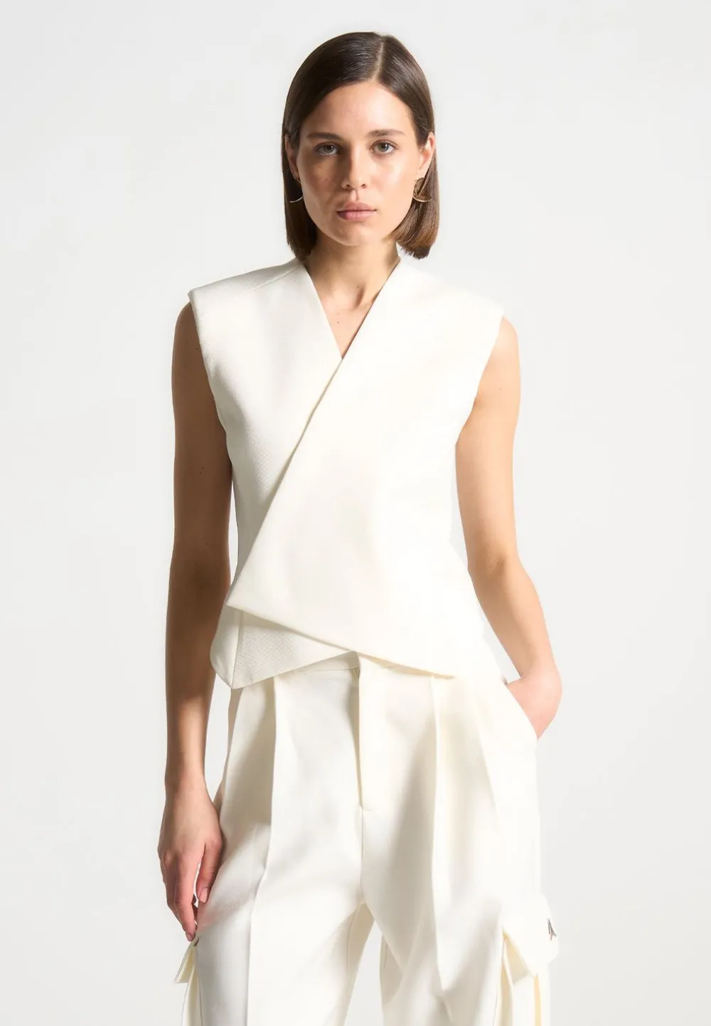 Tailored Wrap Waistcoat