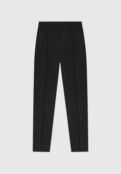 Tapered Fit Press Crease Tailored Trousers