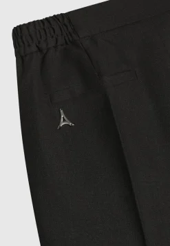 Tapered Fit Press Crease Tailored Trousers