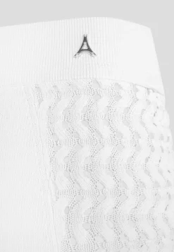 Textured Knitted Mini Skirt