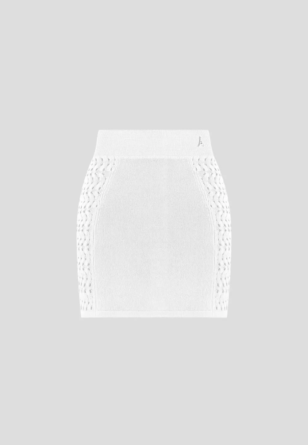 Textured Knitted Mini Skirt